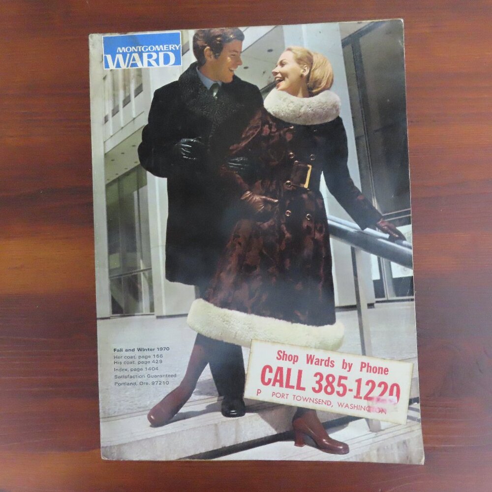 Montgomery Ward Department Store Fall/Winter 1970 Catalog